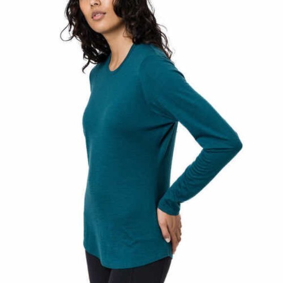 Seg'ments Washable Merino Wool Top Womens XXL Long Sleeve Stretch Tee Shirt NWT - Picture 7 of 11
